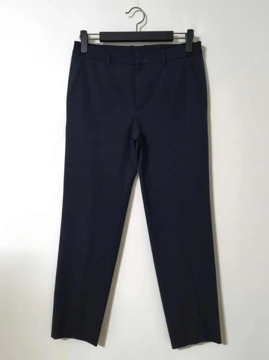 32 TIME ブラックパンツ 冬 ストレッチパンツ スラックス