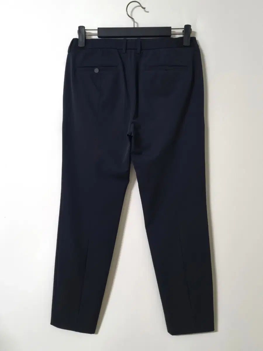 32 TIME ブラックパンツ 冬 ストレッチパンツ スラックス