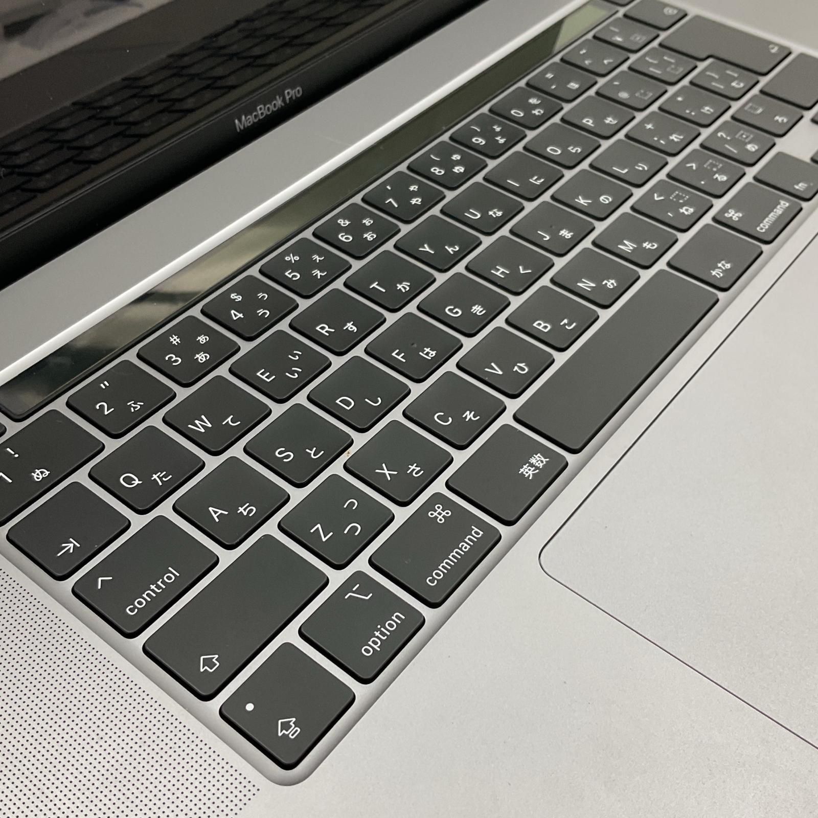  Apple MacBook Pro 16インチ 2019 intel core i 7 2.6 GHz 16 GB 512 シルバー MacBook本体 ノートPC