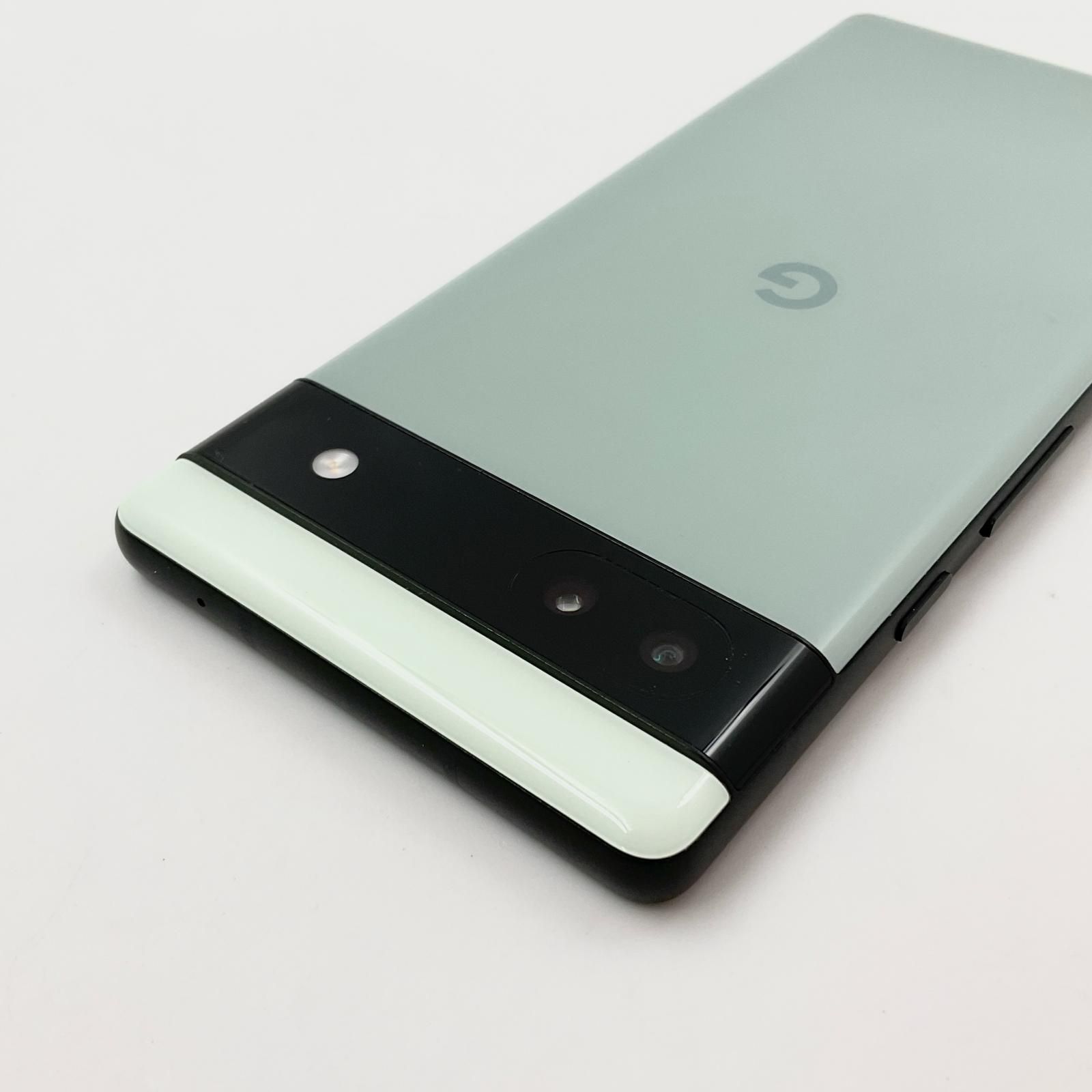  Google Pixel 6 a 128 GB Sage au 17 L 白ロム スマートフォン本体 スマートフォン 携帯電話