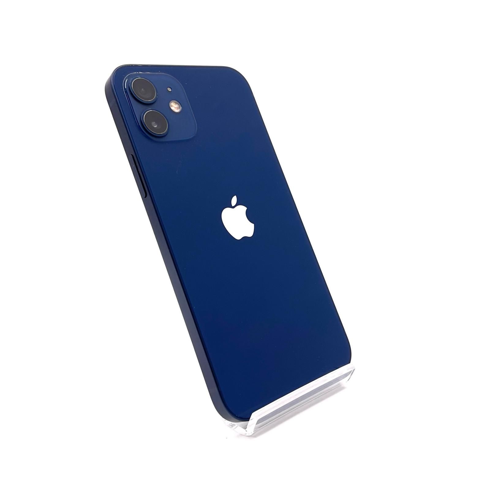 iPhone 12 64 GB ブルー SIMフリー 白ロム 78%