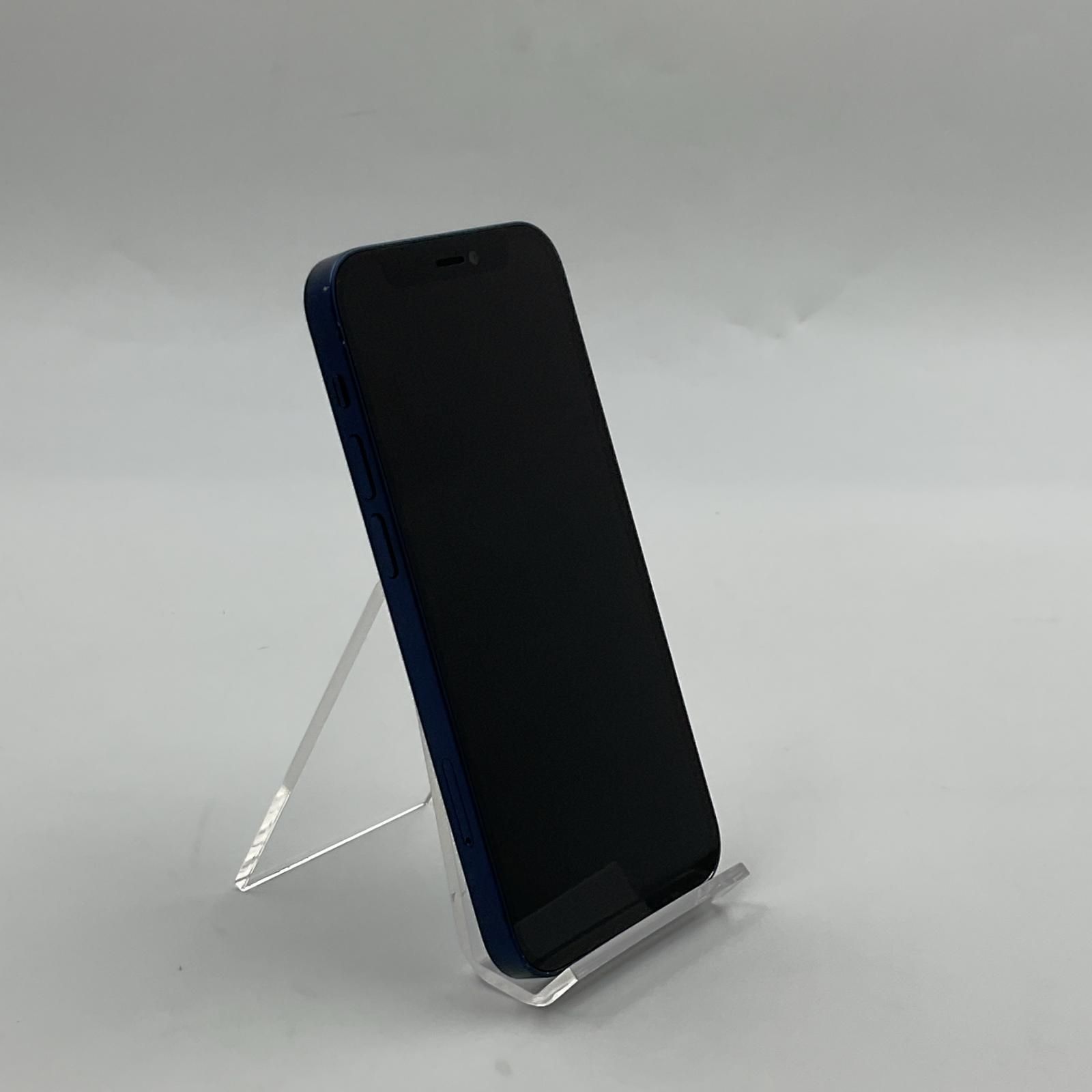 iPhone 12 mini 64 GB ブルー SIMフリー 白ロム 82%