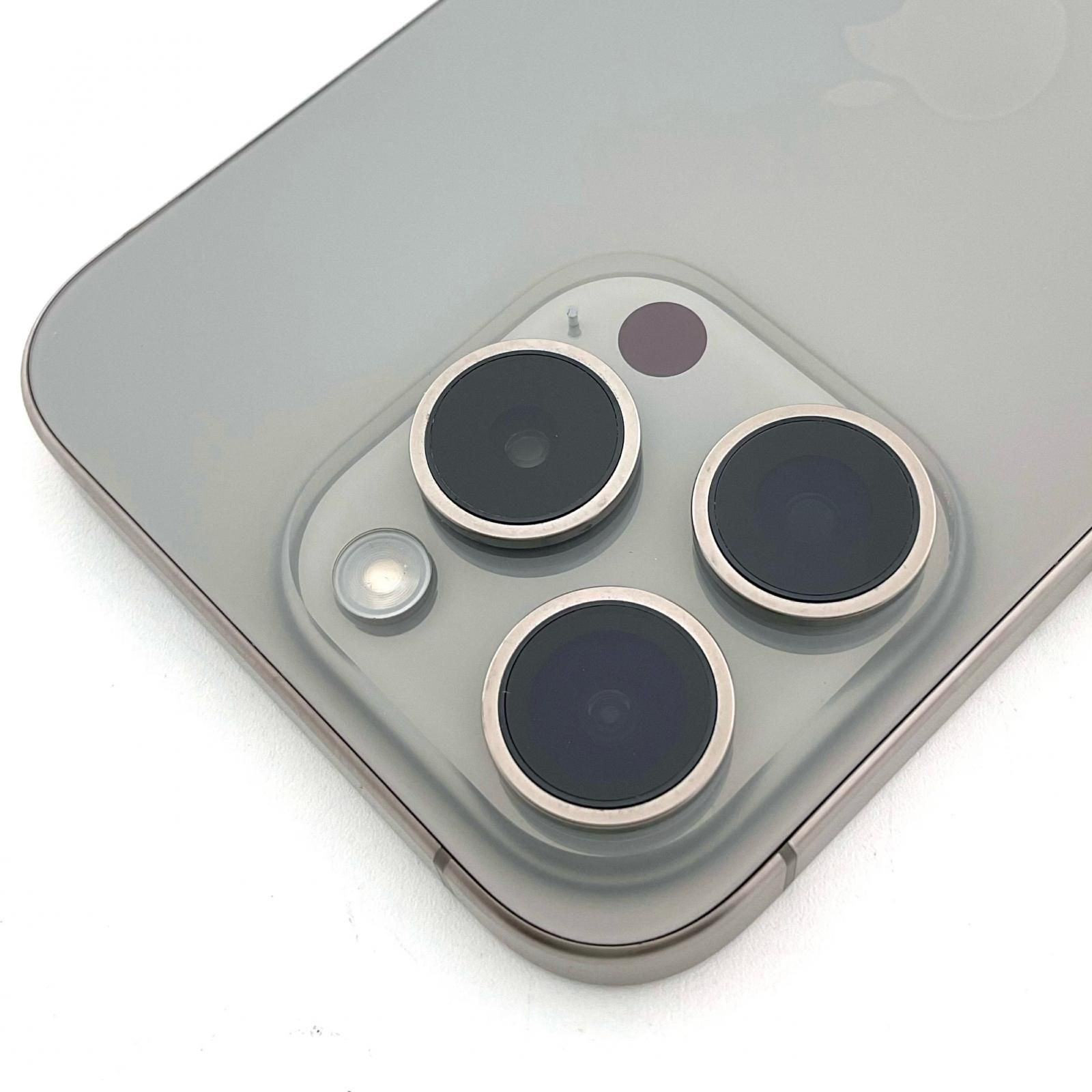 iPhone 15 Pro 256 GB ナチュラルチタニウム SIMフリー 白ロム 88% スマホ指紋認証搭載 iPhone 14 Pro Max