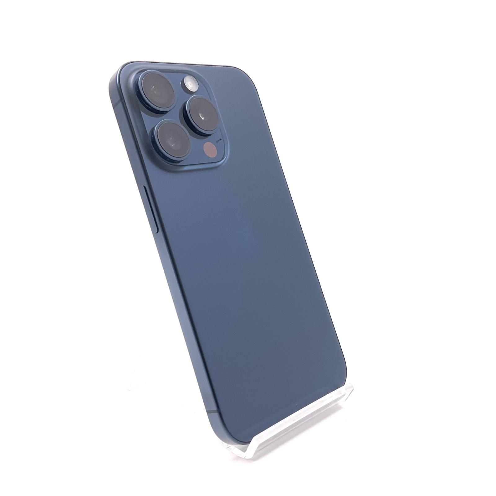 iPhone 15 Pro 256 GB ブルーチタニウム SIMフリー 白ロム 95%