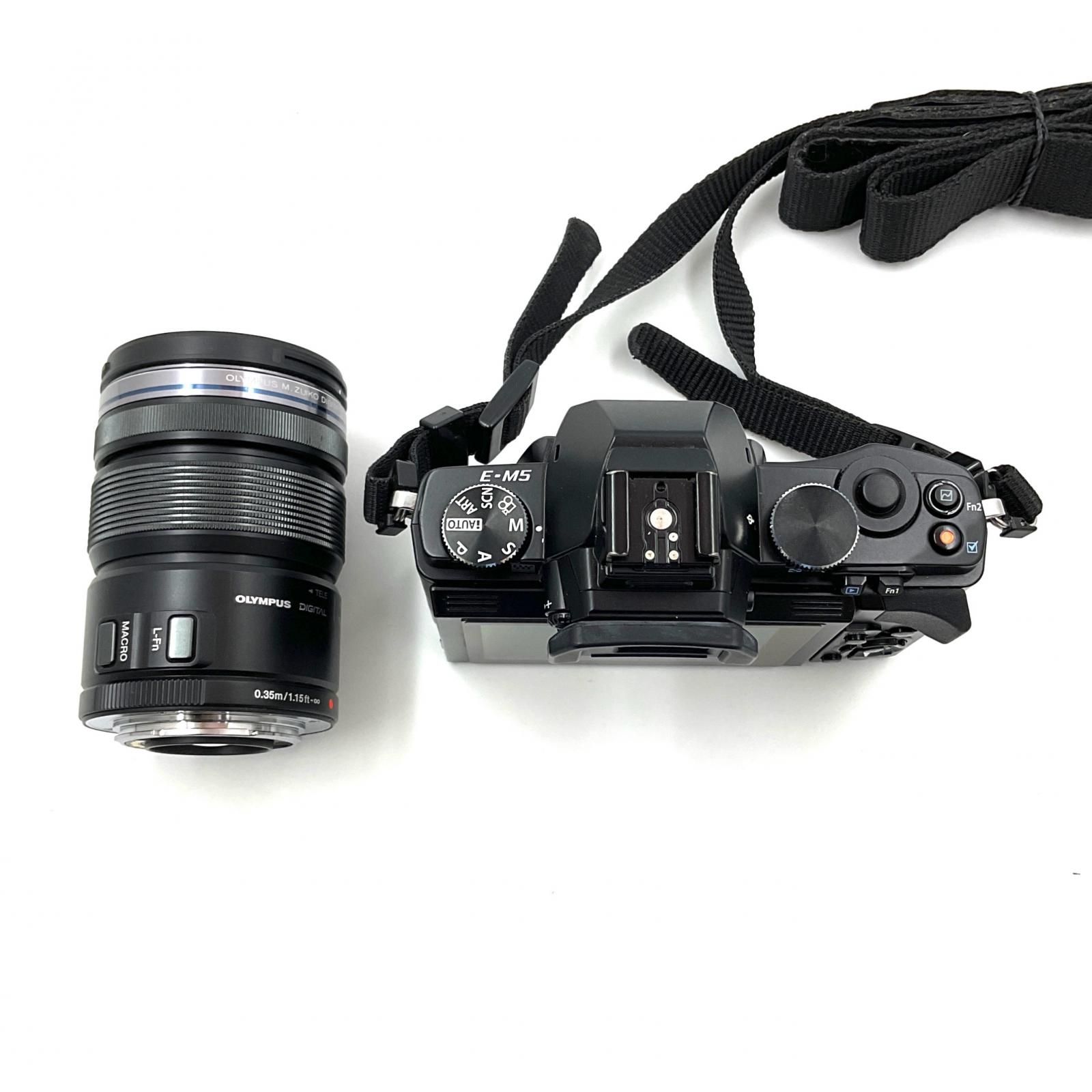  OLYMPUS デジタル一眼 OM D E M 5 レンズキット ブラック ミラーレス一眼 デジタルカメラ