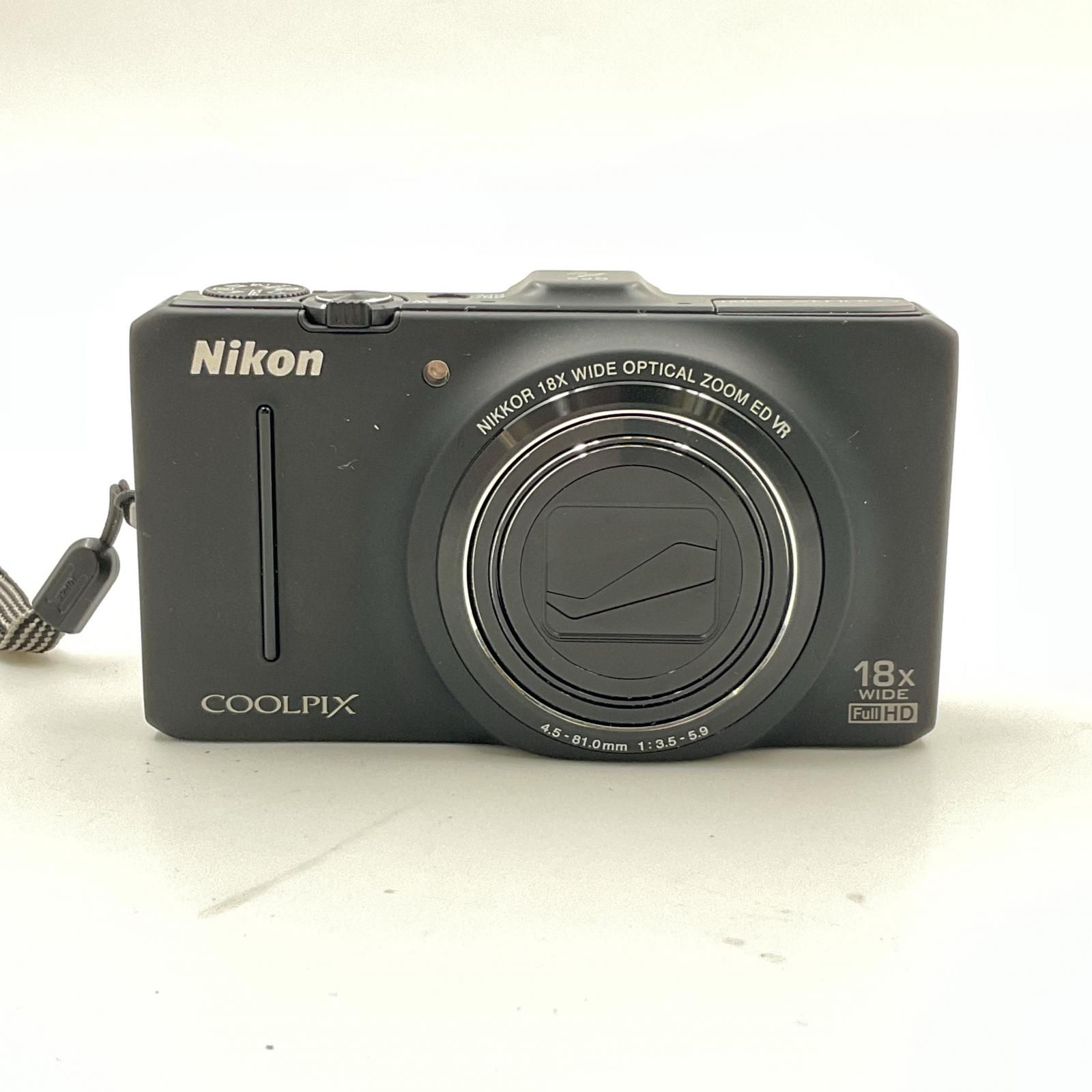 Nikon コンパクトデジタルカメラ COOLPIX S 9300 ノーブルブラック