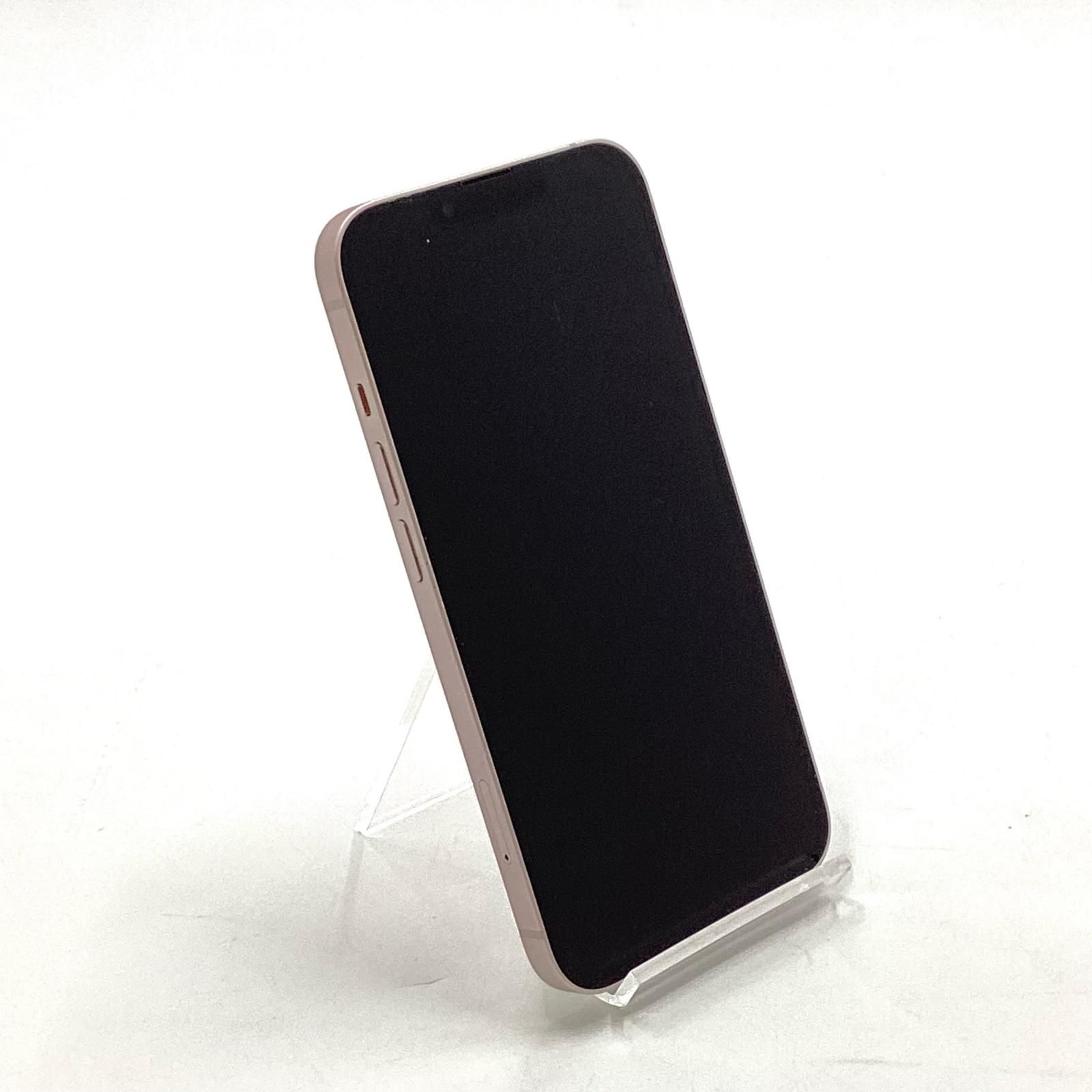 iPhone 13 128 GB ピンク au SIMフリー 白ロム 87%