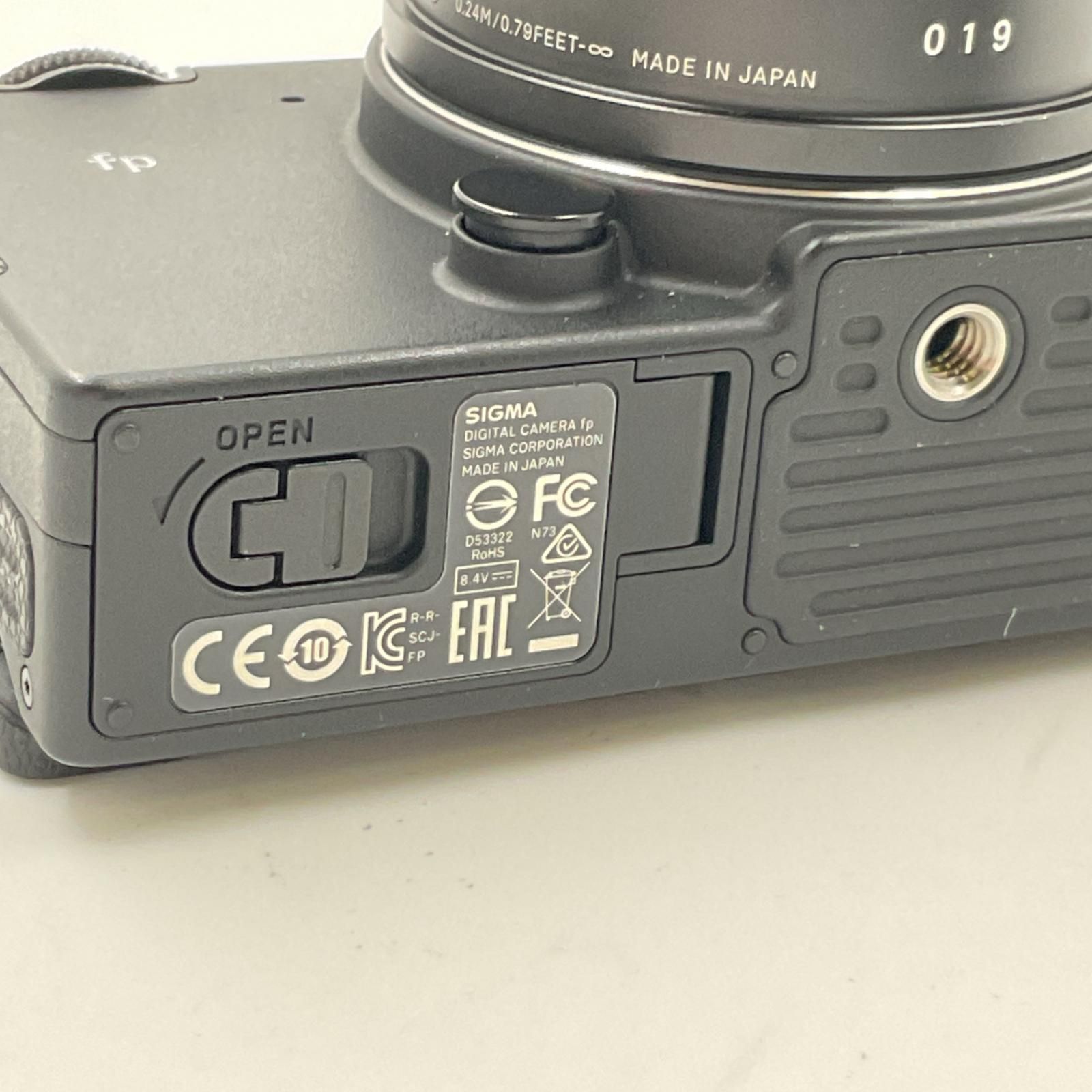  SIGMA デジタル一眼 fp 45 mm F 2 8 DG DN Contemporary キット ブラック ミラーレス一眼 デジタルカメラ