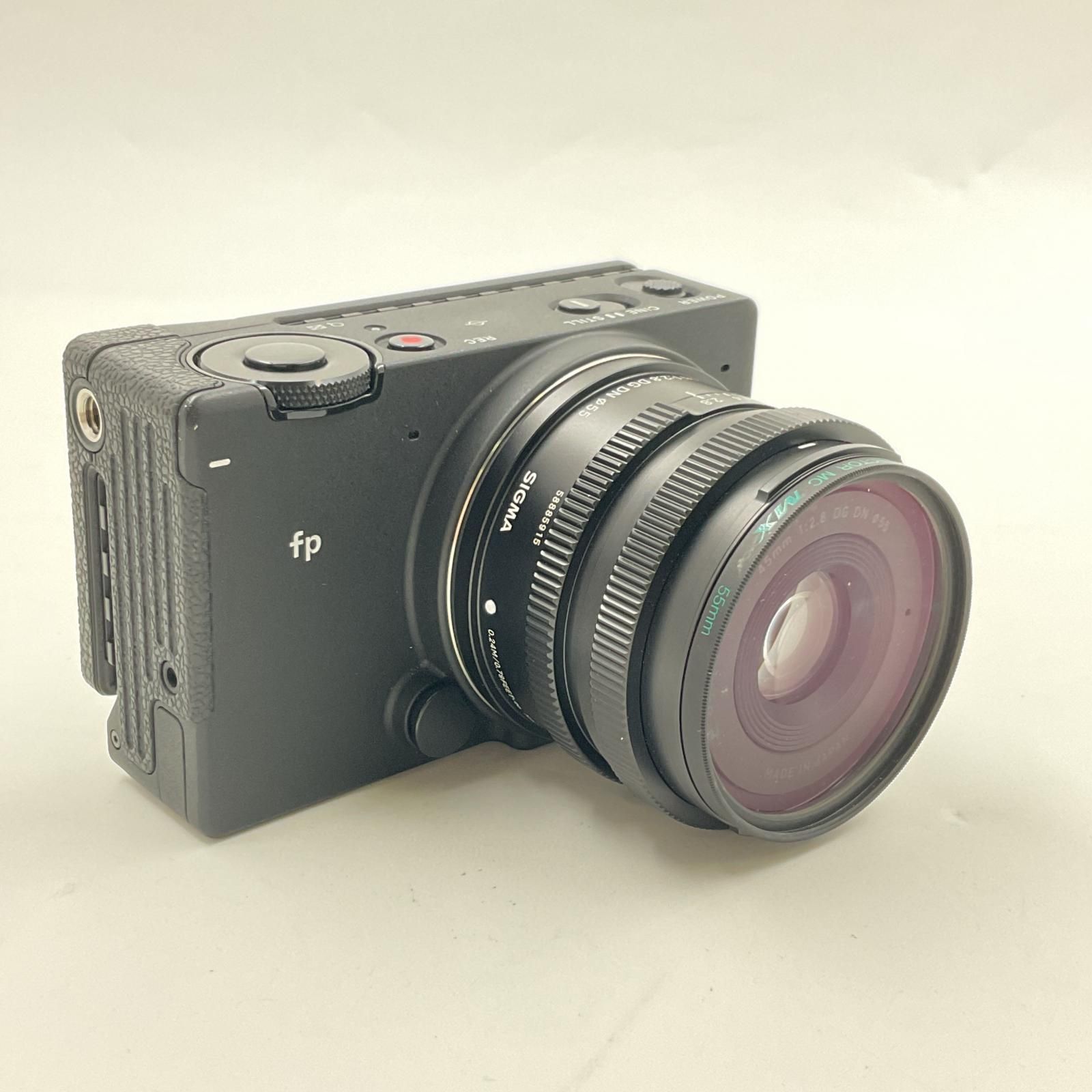 SIGMA デジタル一眼 fp 45 mm F 2 8 DG DN Contemporary キット ブラック