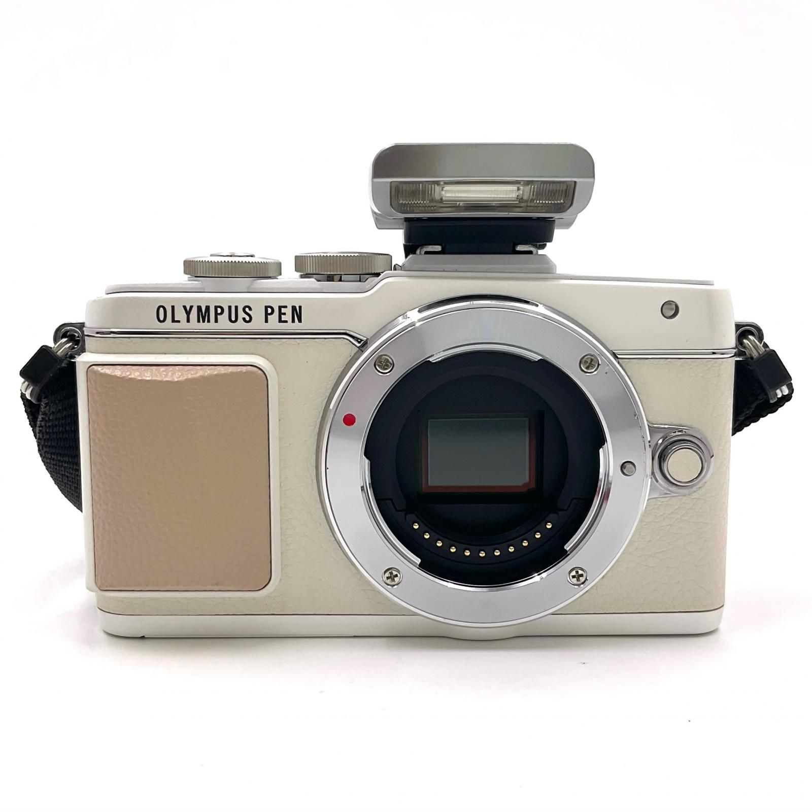 OLYMPUS デジタル一眼 PEN Lite E-PL 7 14-42 mm EZレンズキット ホワイト