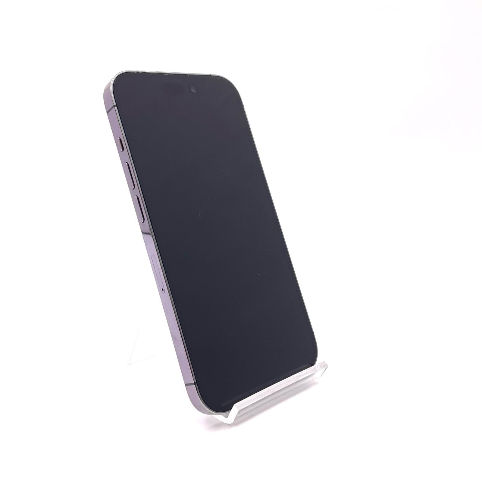 iPhone 14 Pro 128 GB ディープパープル au 79%