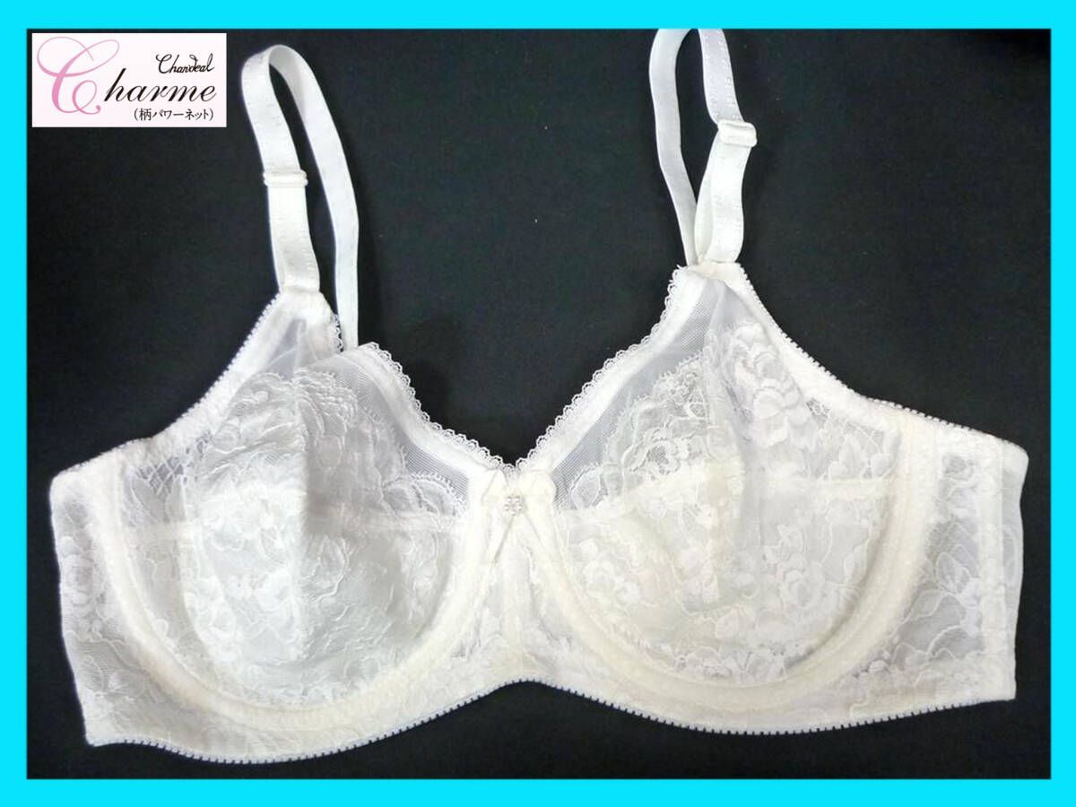 参考19800円 シャンデール シャルム 高級補正下着 ブラジャー ホワイト