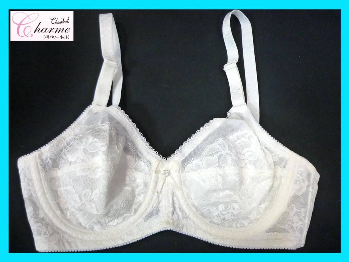 参考19800円 シャンデール シャルム 高級補正下着 ブラジャー ホワイト