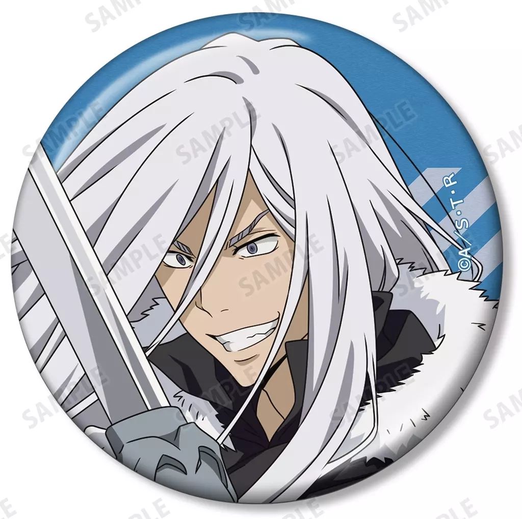 リボーン 缶バッジ スクアーロ JF2016 中古】バッジ・ビンズ スペルビ・スクアーロ(10年後) 「家庭教師