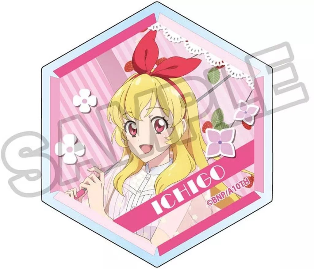 中古】バッジ・ビンズ 星宮いちご 「アイカツ! 10th STORY ～未来への