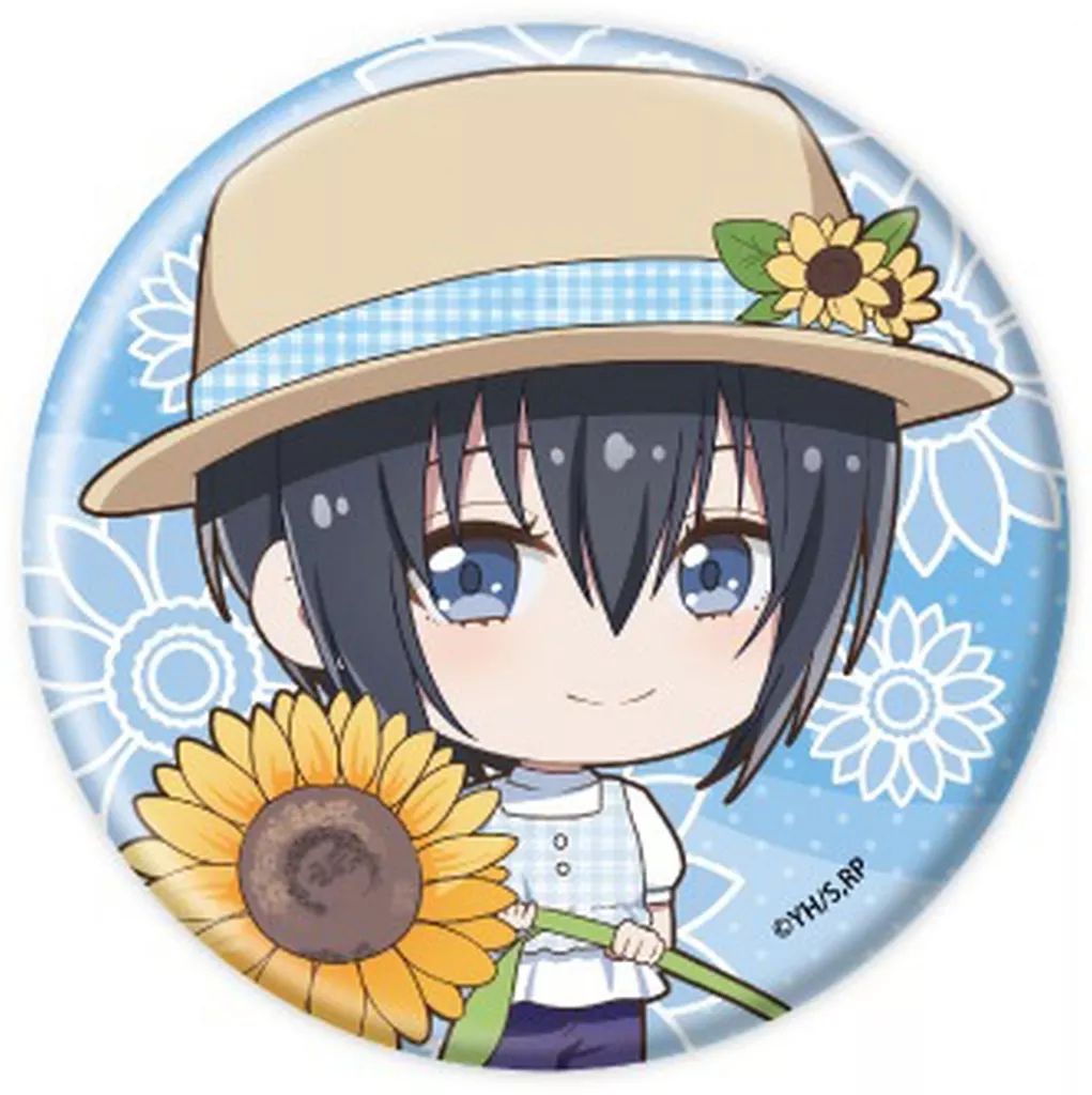 中古】バッジ・ビンズ ノノア 「缶バッジ 2.5次元の誘惑 06.ひまわり