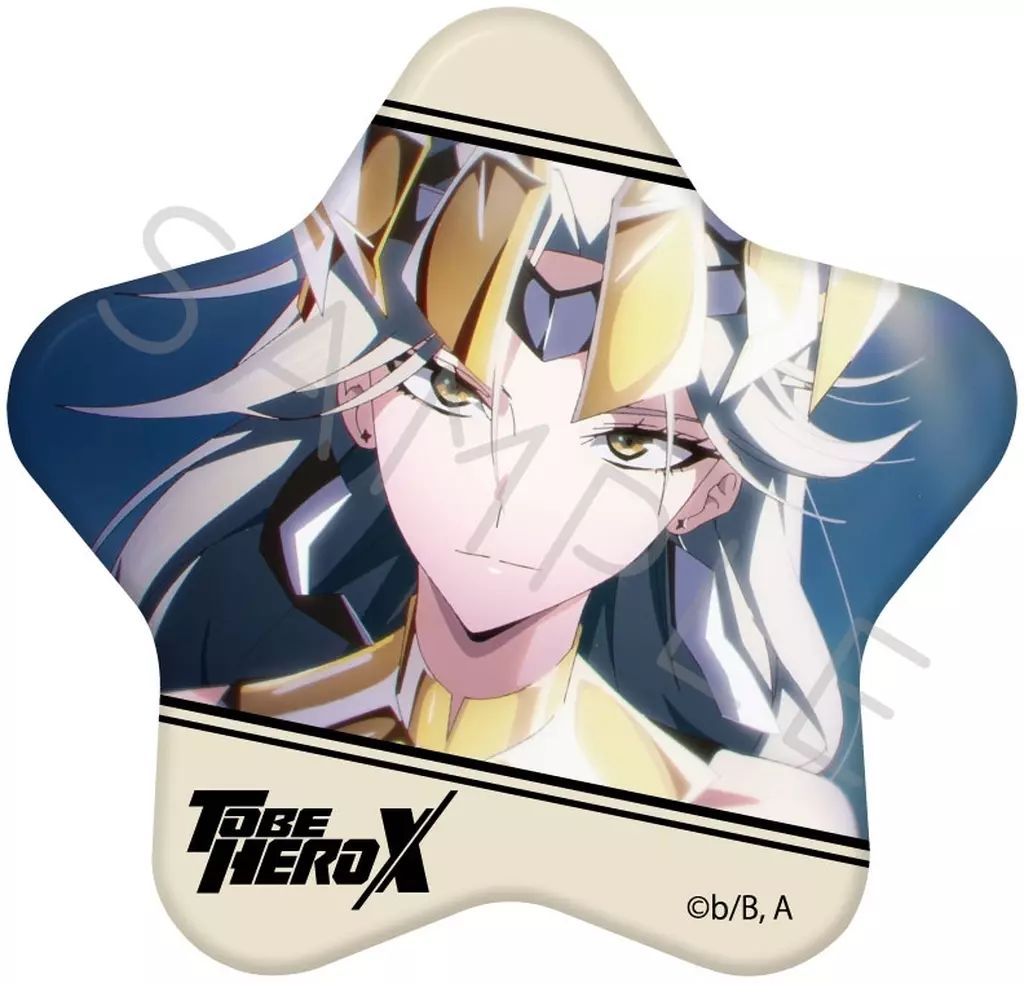 ピンズ・ピンバッジ・缶バッジ TO BE HERO X 中古】バッジ・ビンズ 2.クイーン 星型缶バッジ 「TO BE HERO X