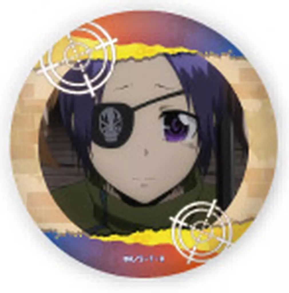 中古】バッジ・ビンズ クローム髑髏(B) 「缶バッジコレクション 家庭