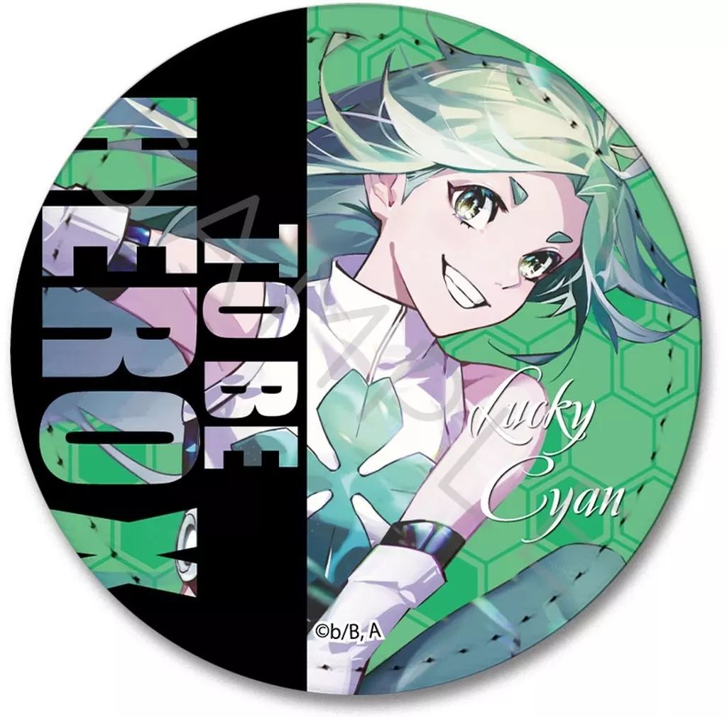 中古】バッジ・ビンズ 7.ラッキーシアン レザーバッジ 「TO BE HERO X