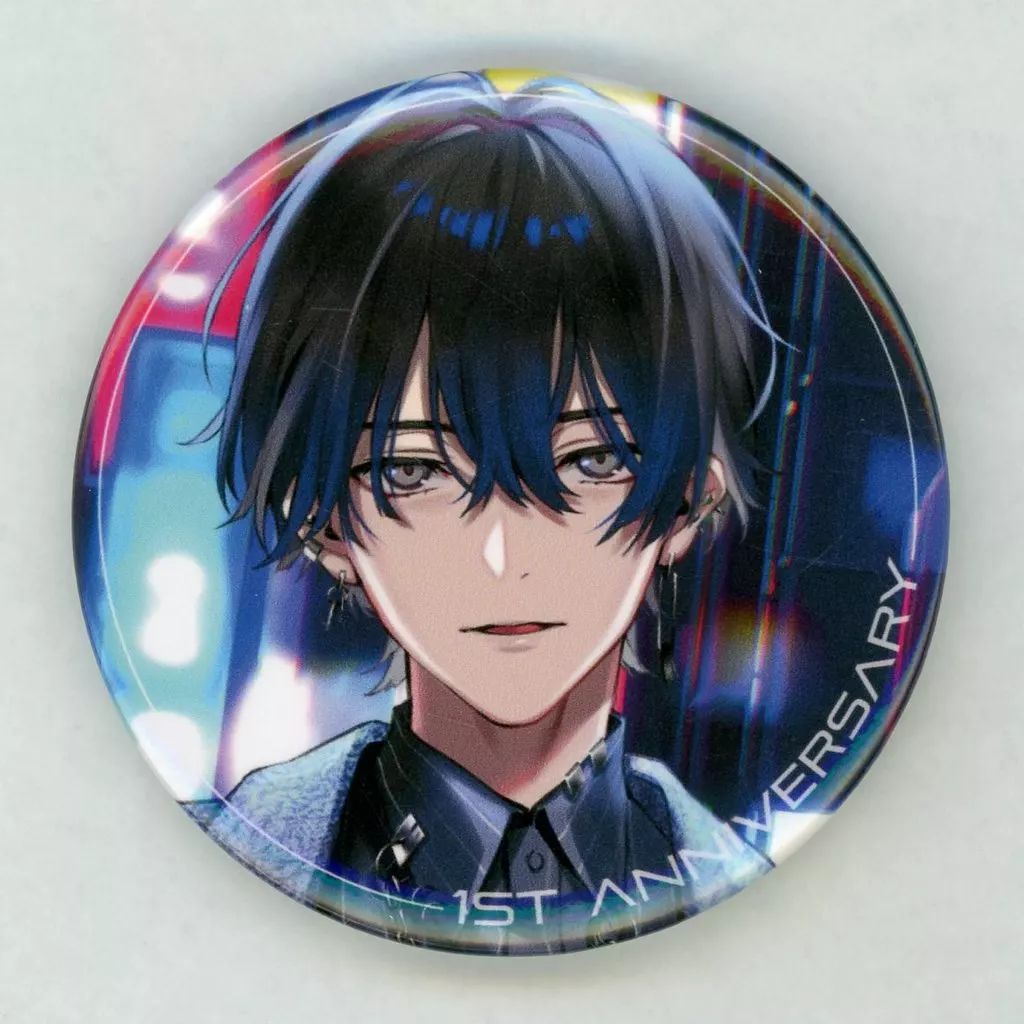 中古】バッジ・ピンズ 青桐エイト 缶バッジ 「バーチャルYouTuber