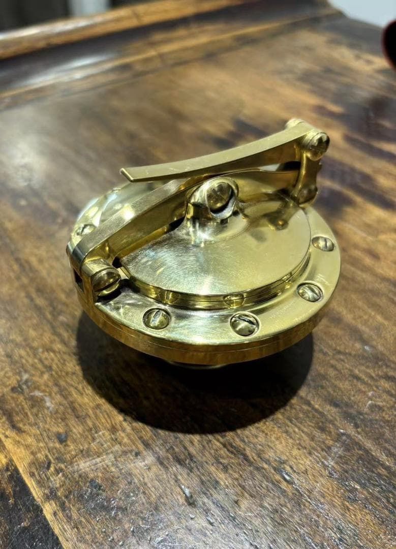 B 1 真鍮製スポーツスタータンクキャップ カスタム ブラス