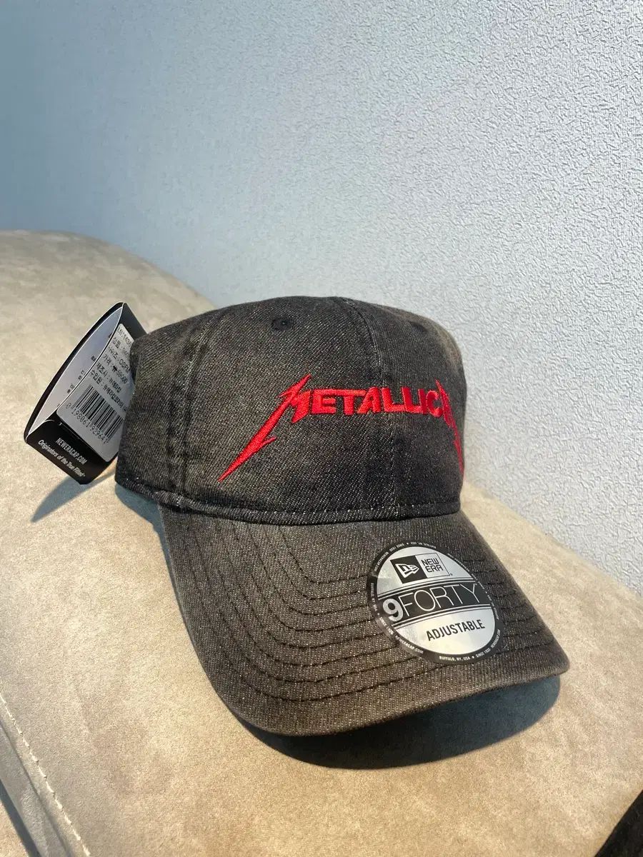ERA メタリカ ベースボールキャップ 9 FORTY ブラック OSFM