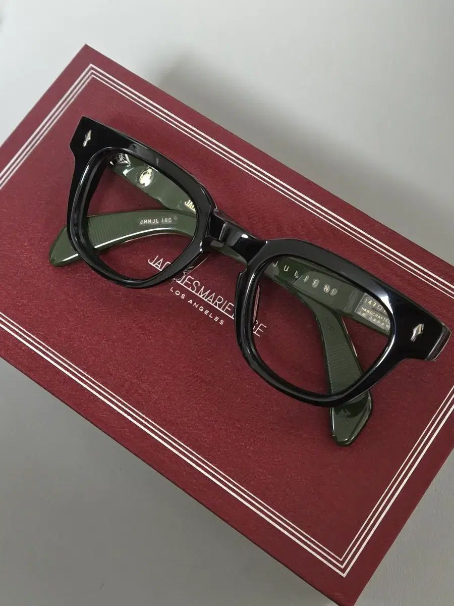ジャックマリーマージュ ジュリアン ブラック メガネ