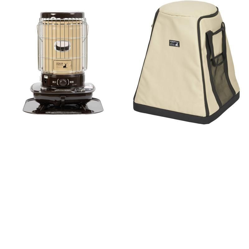 キャプテンスタッグ CAPTAIN STAG 2点セット キャプテンスタッグ×コロナ 石油ストーブ SL-51 CS-CT CS× 収納ケース ベージュ