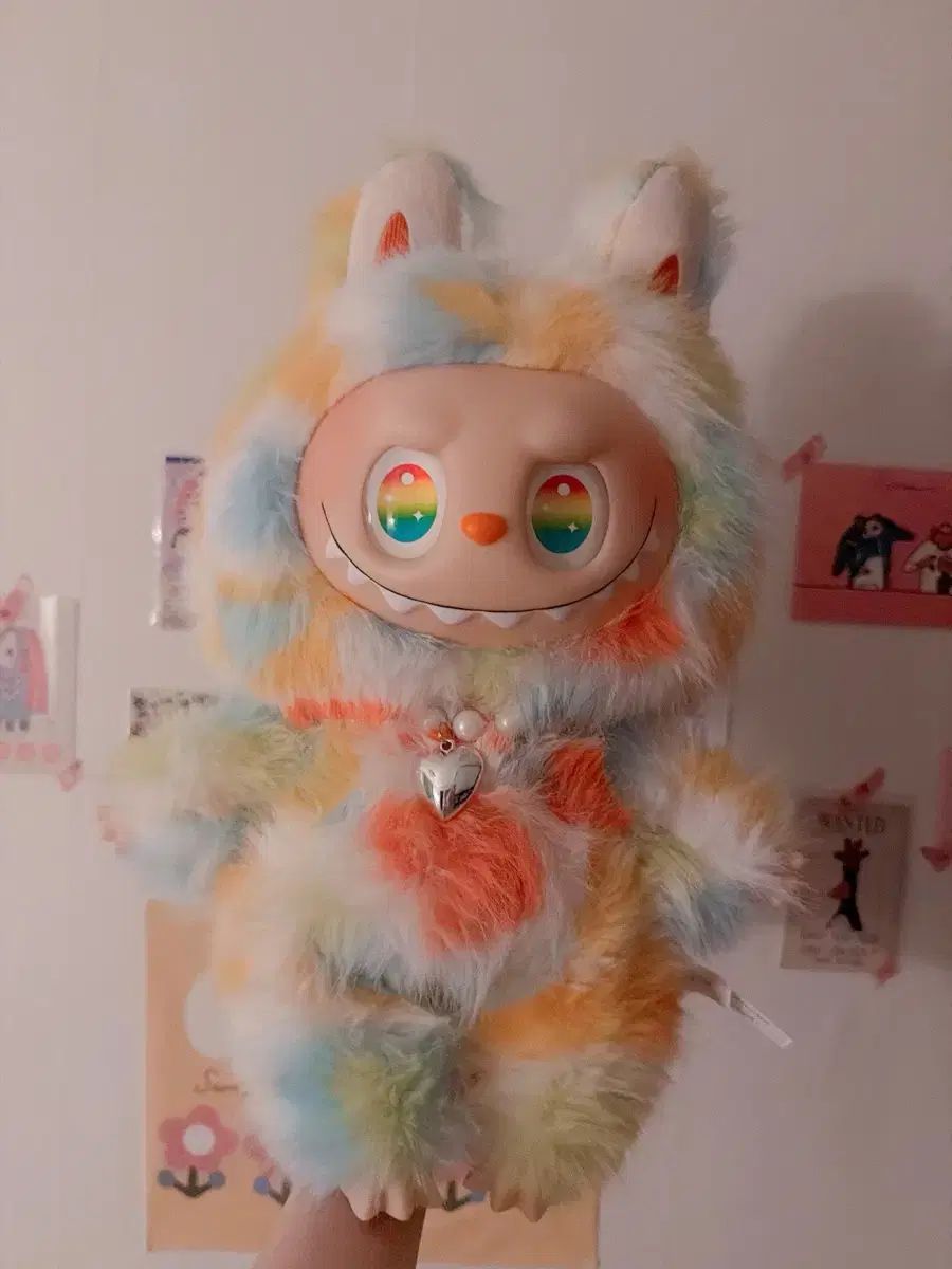 INガチャ ラブブ ウールモモ ぬいぐるみ