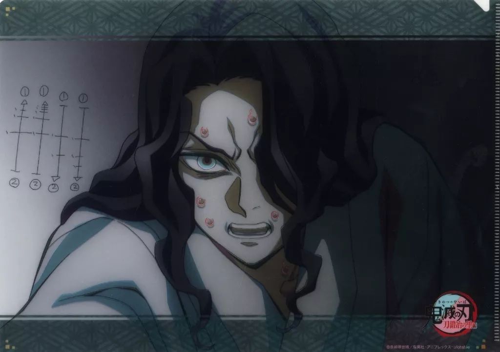 クリアファイル 鬼舞辻無惨 名場面レイヤードA 4クリアファイル 鬼滅の刃 刀鍛冶の里編×ufotable DINING 第4期 お楽しみくじ