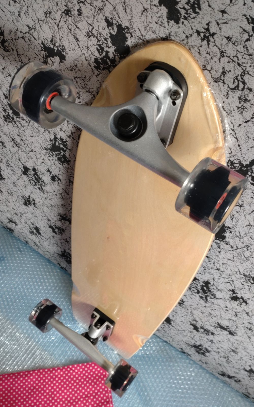 前後カービングトラック搭載＜税送料3030込み＞WOOD 31.5 カスタム