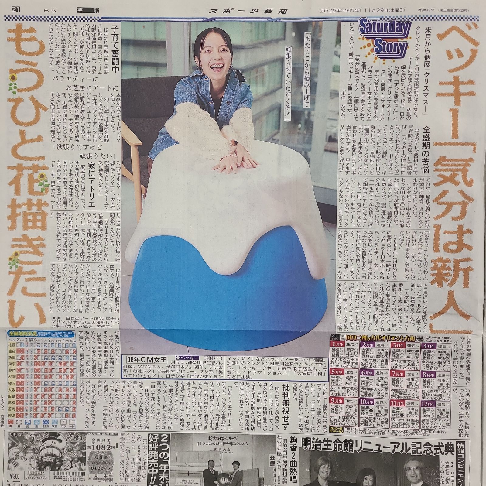 匿名配送！送料込み！ 11月29日 朝刊 スポーツ紙全5社 - メルカリ