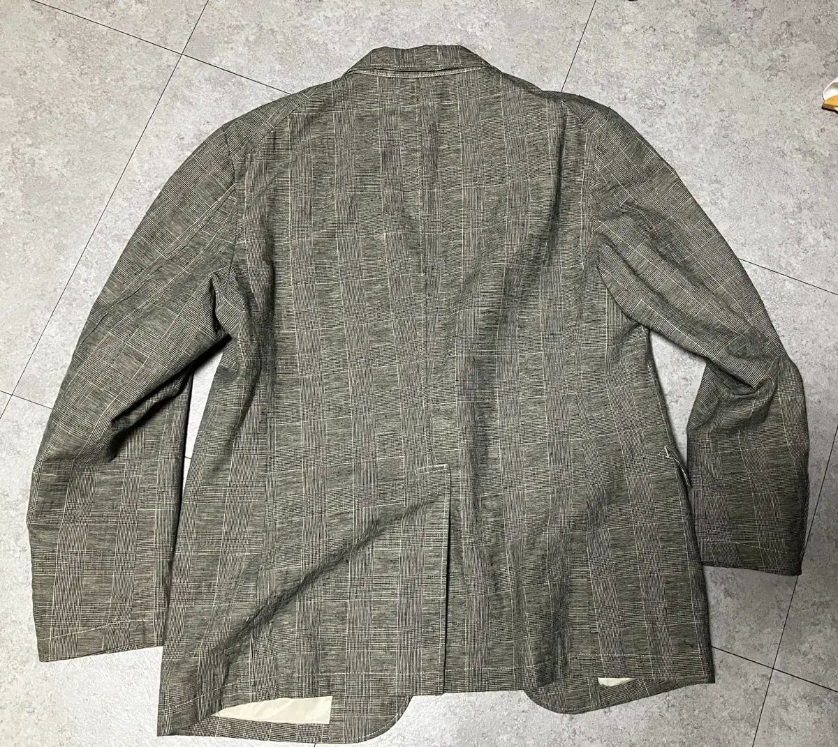 エンデバー グレンチェック セットアップ 上M|下S ジャケット エンジニアードガーメンツ