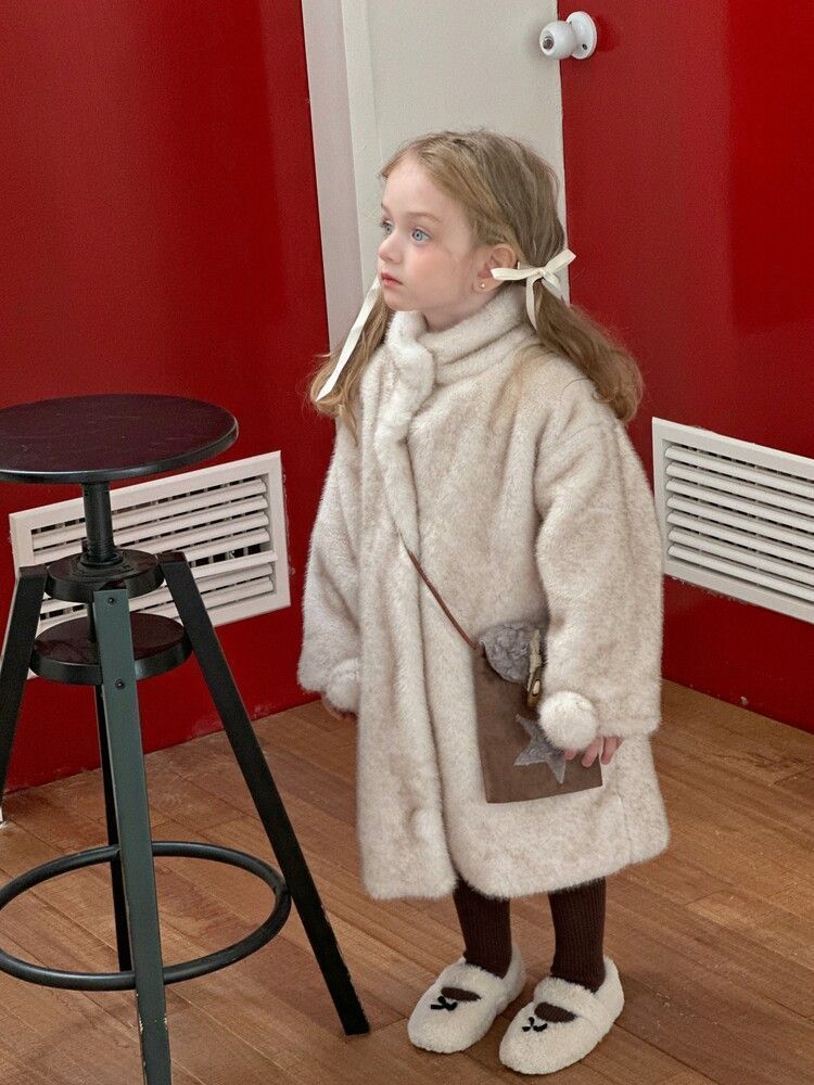 ボアコート 子供服 キッズ 女の子 ベビー服 こども ジャケット ボアジャケット 長袖 ふわふわ アウター 厚手コー 暖かい もこもこ 上着 通学 通園 無地 秋 冬 防寒 寒さ対策 子供用 韓国風 haoxin 02 アウトドアキッチン小物 アウトドアテント小物