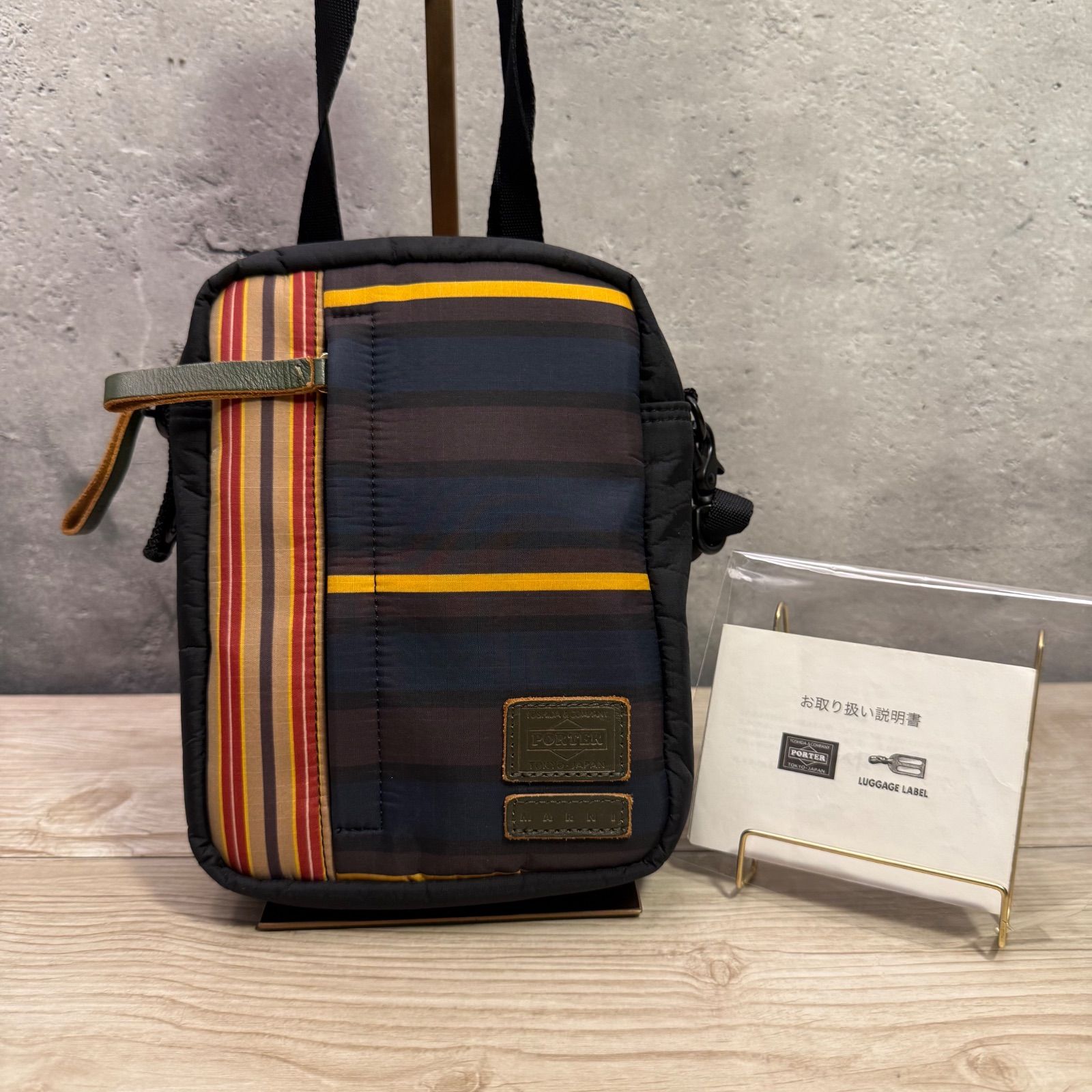 ✨MARNI × PORTER マルニ ポーター コラボ ショルダーバッグ 斜め掛け