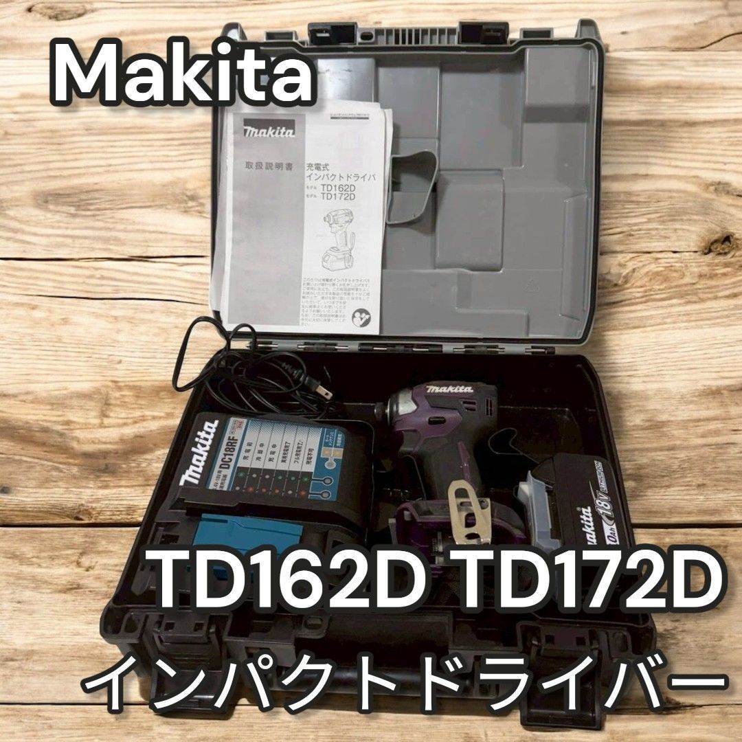 Makita TD 162 D 172 18 V インパクトドライバー 472