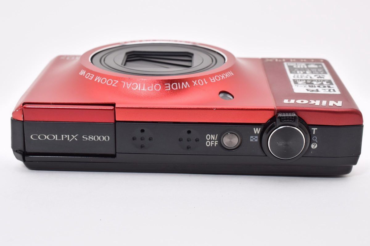 実用品 ｜Nikon COOLPIX S8000 フラッシュレッド クールピクス
