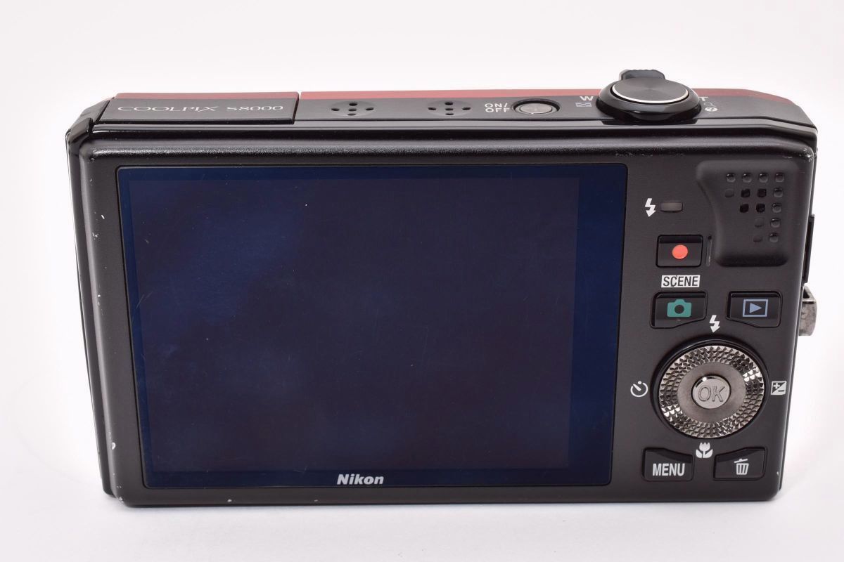 実用品 ｜Nikon COOLPIX S8000 フラッシュレッド クールピクス