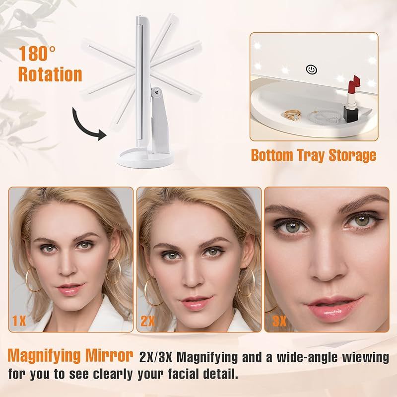 女優ミラー 三面鏡