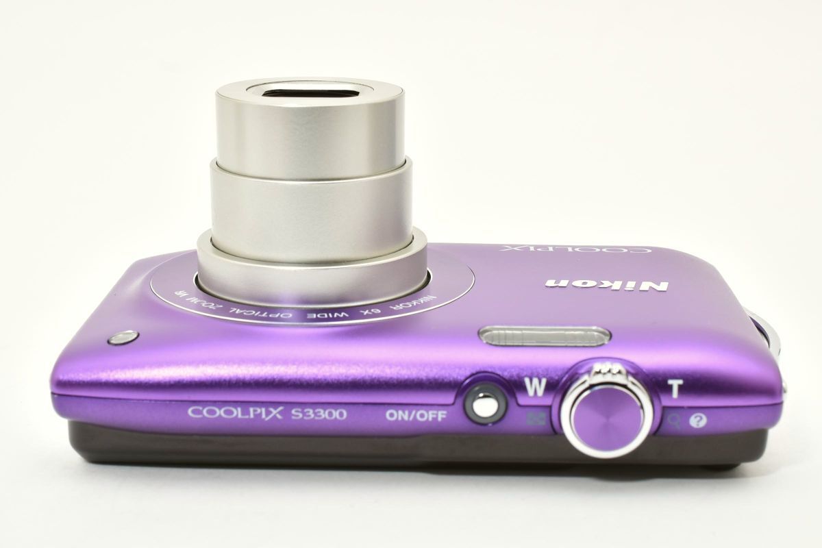 極美品 ｜Nikon COOLPIX S3300 ラベンダーパープル クールピクス