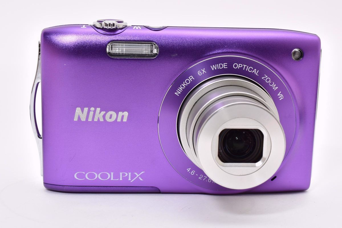 極美品 ｜Nikon COOLPIX S3300 ラベンダーパープル クールピクス