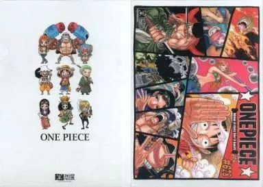 中古】クリアファイル 表紙絵/SD麦わらの一味 A4クリアファイルセット