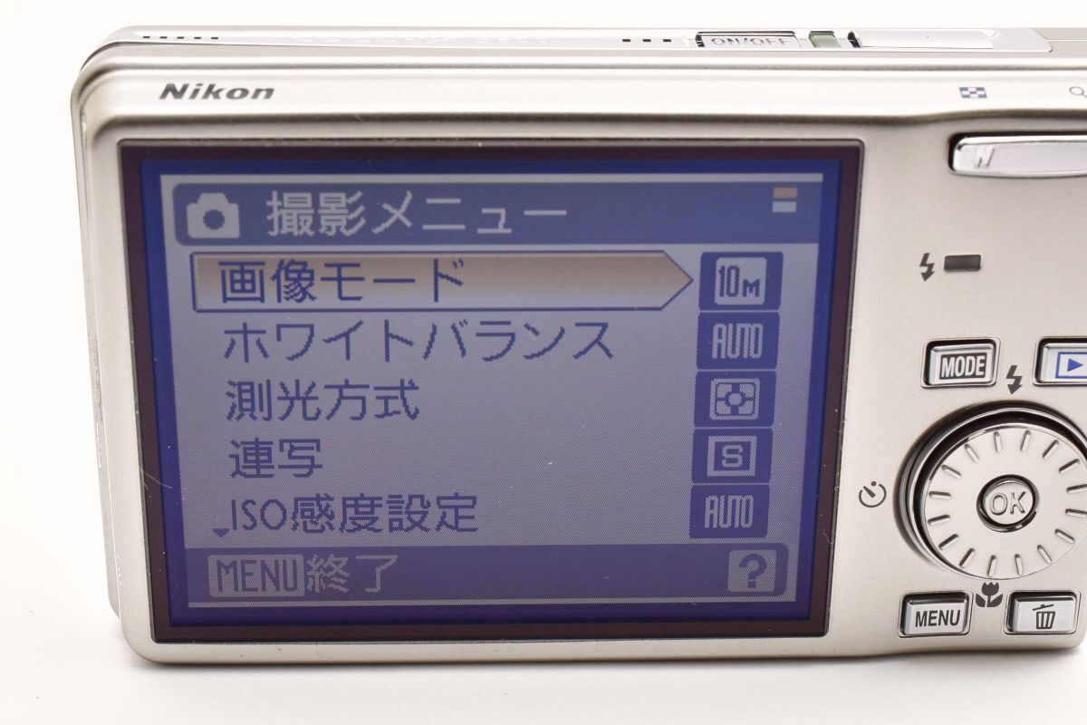 極美品 ｜Nikon COOLPIX S600 クールピクス デジタルカメラ チタン 