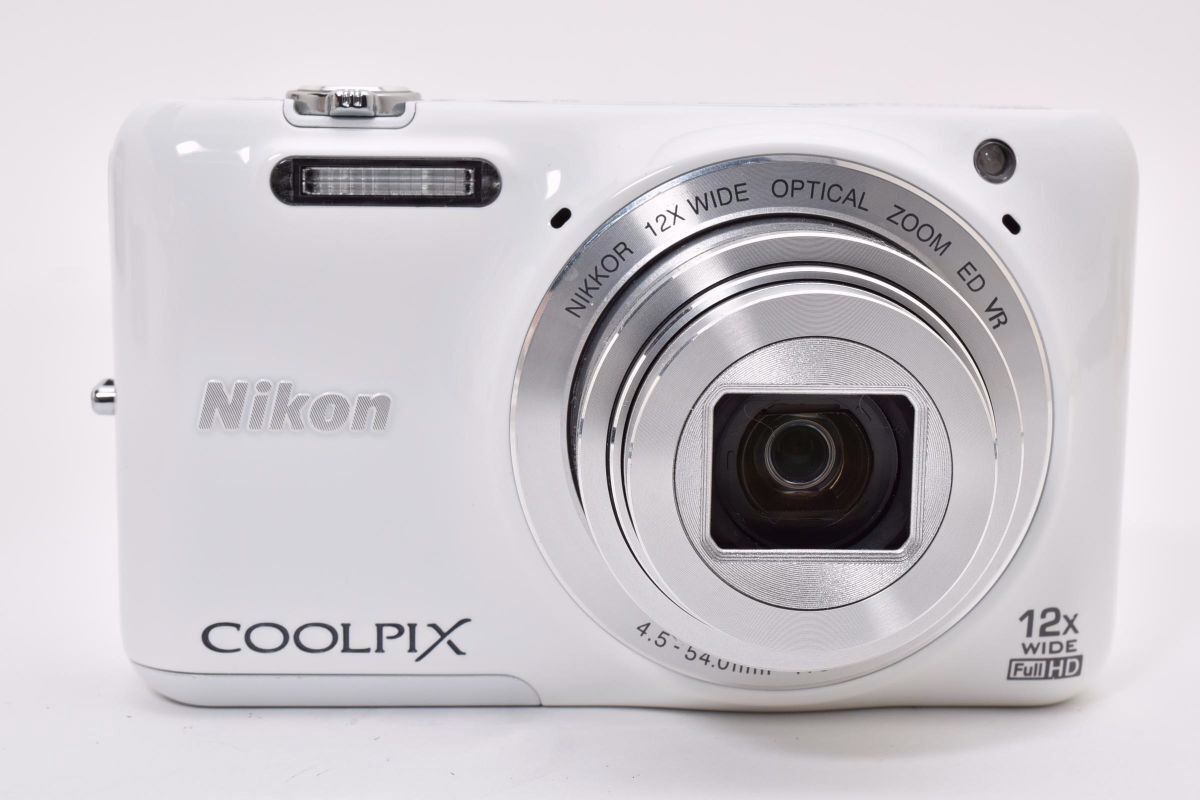 ✨超美品 動作確認済 COOLPIX S6600 防湿庫管理 ＃N017 ✨ 極美品 ｜Nikon COOLPIX S6600 WH ナチュラルホワイト クールピクス