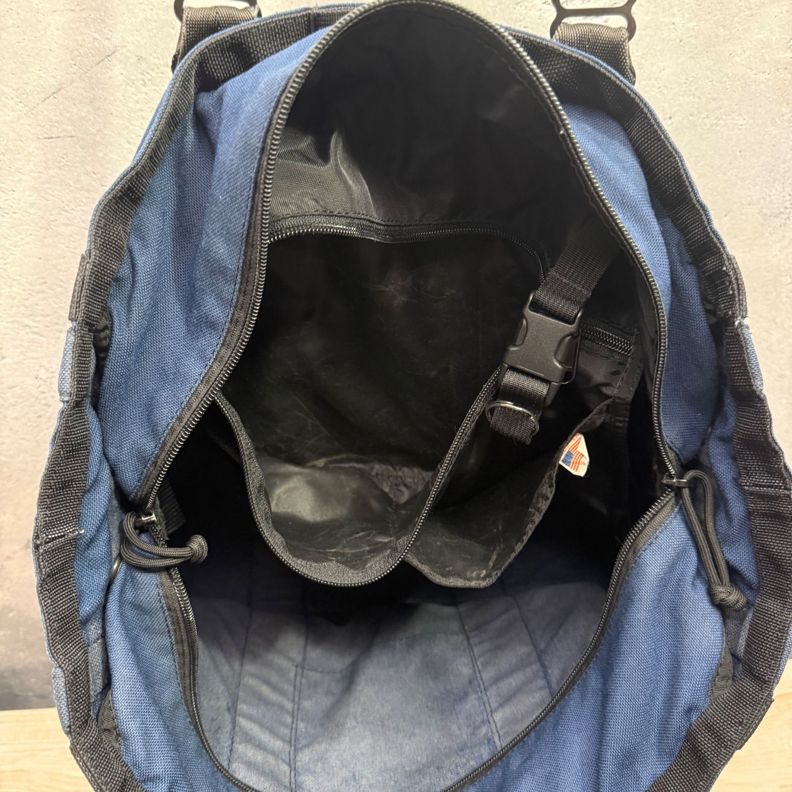 ✨BRIEFING USA ブリーフィング SQ TOTE トートバッグ ネイビー 大容量 