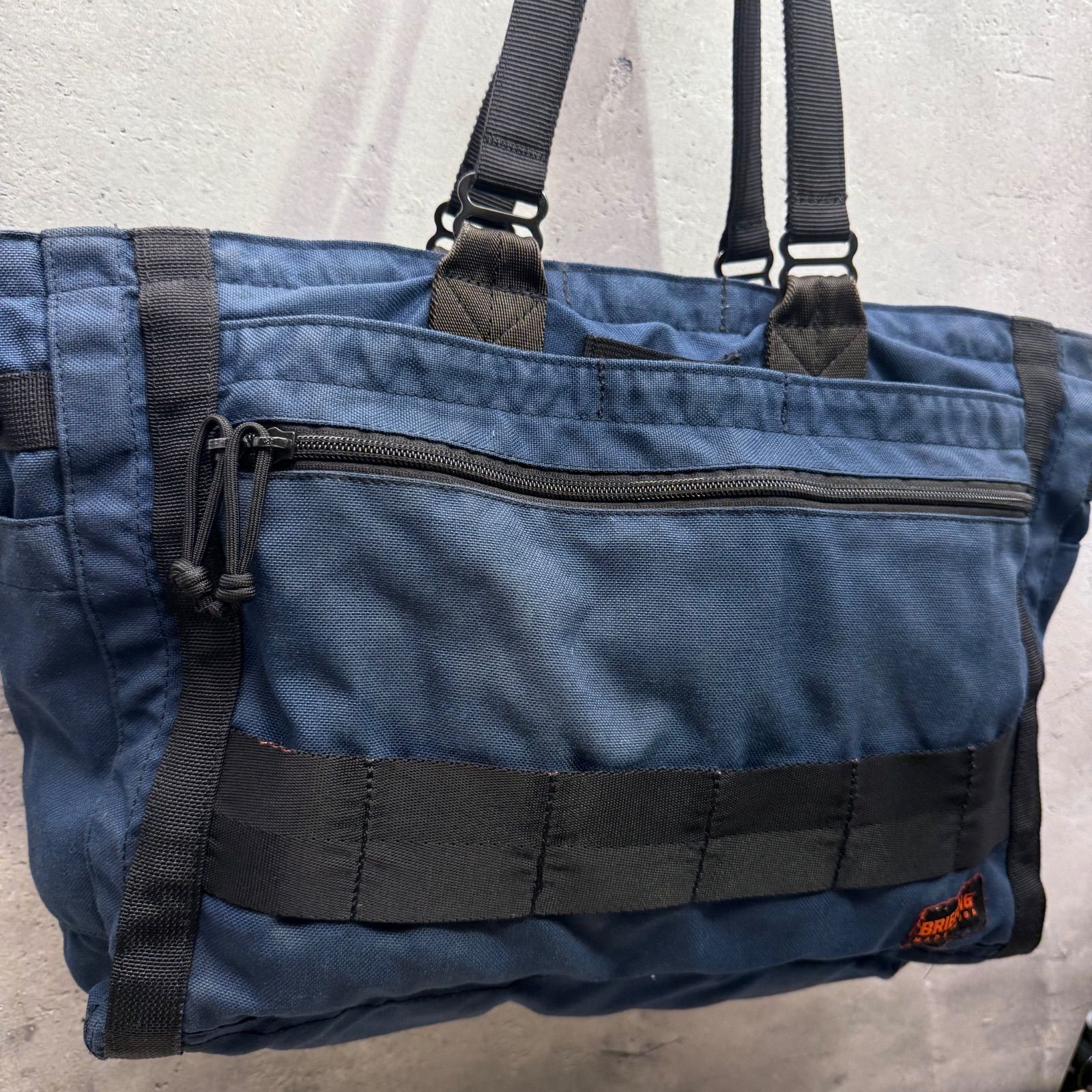 ✨BRIEFING USA ブリーフィング SQ TOTE トートバッグ ネイビー 大容量 
