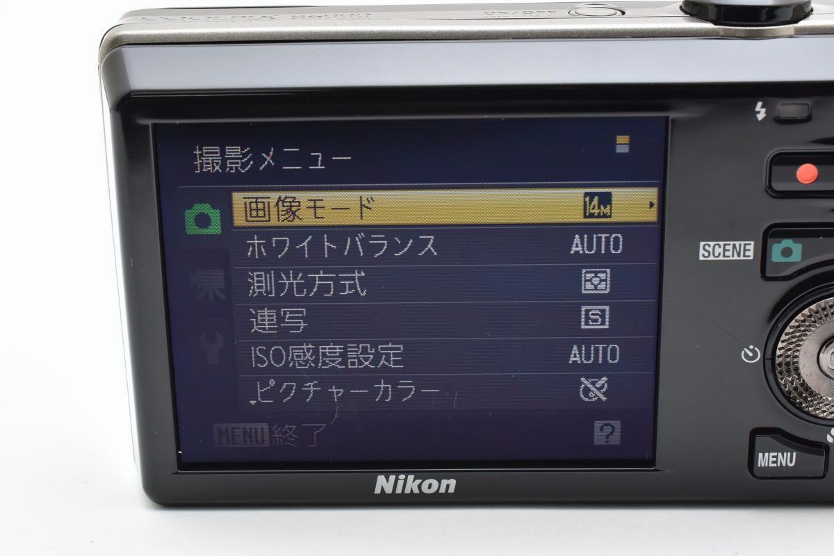 極美品 ｜Nikon COOLPIX S6000 クールピクス デジタルカメラ ノーブル