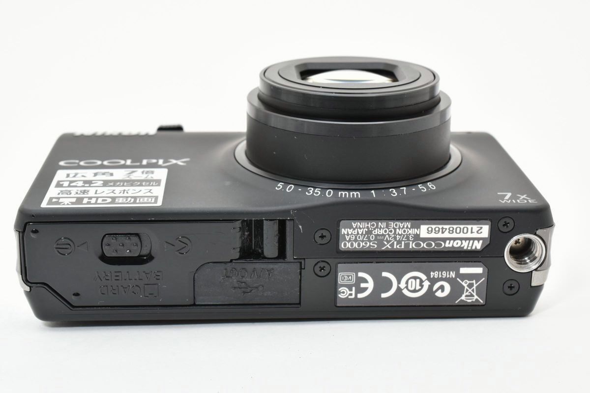極美品 ｜Nikon COOLPIX S6000 クールピクス デジタルカメラ ノーブル