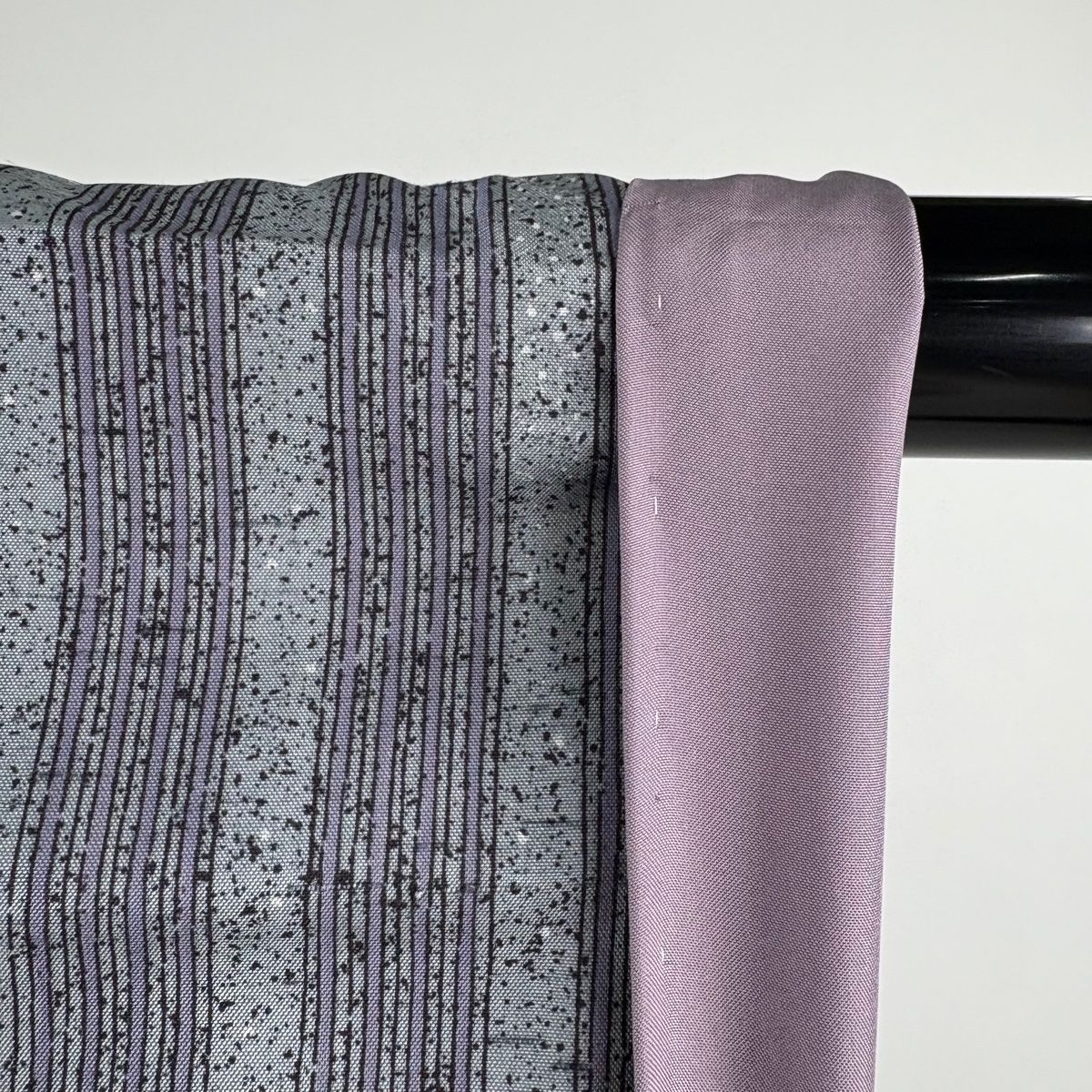 裄丈66.7 身丈159 伝統工芸 牛首紬 美品】 紬 身丈159cm 裄丈62cm S 袷 牛首紬地 落款 証紙 縦縞 幾何学
