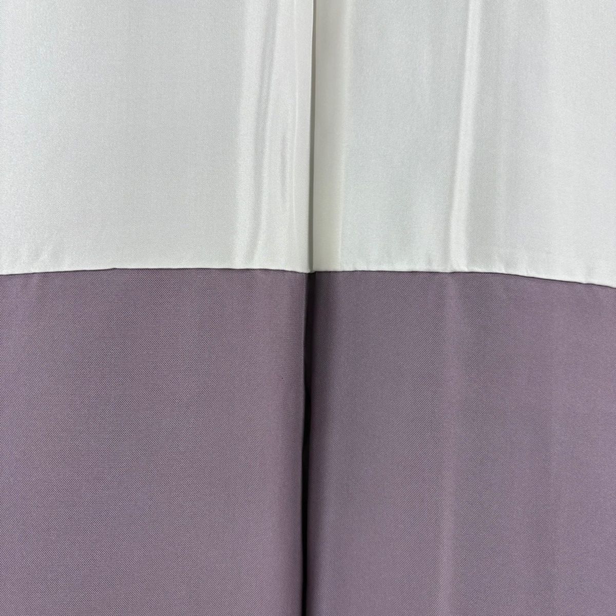 裄丈66.7 身丈159 伝統工芸 牛首紬 美品】 紬 身丈159cm 裄丈62cm S 袷 牛首紬地 落款 証紙 縦縞 幾何学